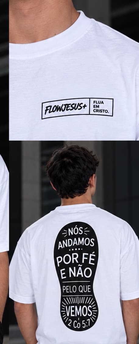 Andamos por Fé — estampa, Branco
