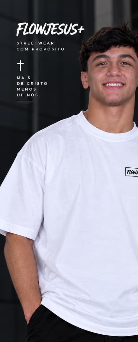 Andamos por Fé — frente, Branco